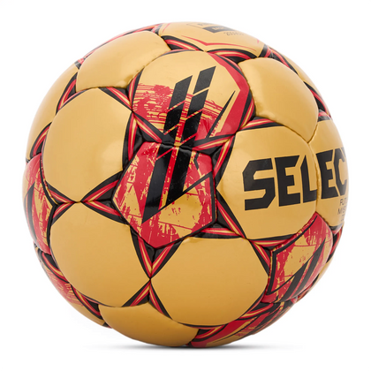  Złoto-czerwona piłka nożna halowa Select Futsal Future Master Gold