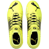Żółto-czarne buty piłkarskie Puma Future Z 4.1 FG/AG 106400 01 - Junior