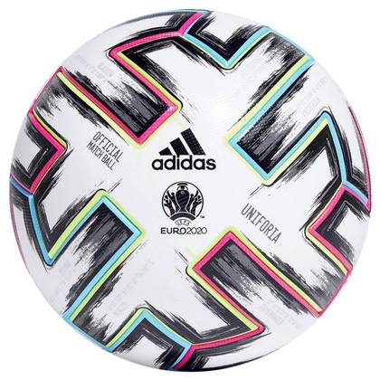 Biała piłka nożna meczowa Adidas Uniforia FH7362 OMB - rozmiar 5