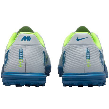 Szaro-niebieskie buty piłkarskie turfy Nike Mercurial Vapor 14 Academy DJ2863 054 - Junior