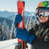 Rękawice zimowe Meteor Orel  XXS granatowy/czarny