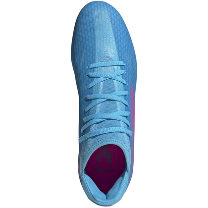 Niebieskie buty piłkarskie korki Adidas X Speedflow.3 FG GW7483