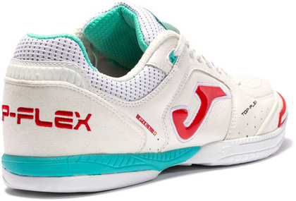 Biało-turkusowe buty halówki Joma Top Flex 2242 TOPW2242IN
