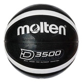 Czarna piłka do koszykówki Molten B7D3500-KS Outdoor - rozmiar 7