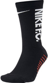 Czarne skarpetki treningowe piłkarskie Nike FC Graphic SX7237-010