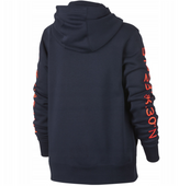 Bluza sportowa Nike Chelsea Code Hoodie JR AJ4088-455 granatowo-pomarańczowa
