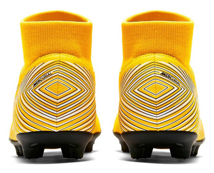 Żółto-czarne buty piłkarskie Nike Mercurial Superfly Club Neymar  MG AO9467-710