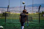 Zestaw do siatkonogi BazookaGoal Soccer Tennis 300x100 cm