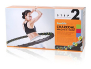 Czarny hula-hop obręcz do ćwiczeń Charcoal 2