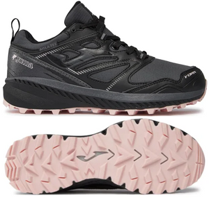 Grafitowo-różowe buty trekkingowe Joma TREKKING VORA LADY 2322 TKVOLW2322