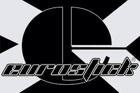 Czarno-zielony kij do unihokeja Eurostick Splash 95 cm