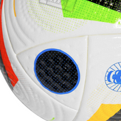 Biała piłka nożna meczowa Adidas Fussballliebe Pro Euro 2024 IQ3682