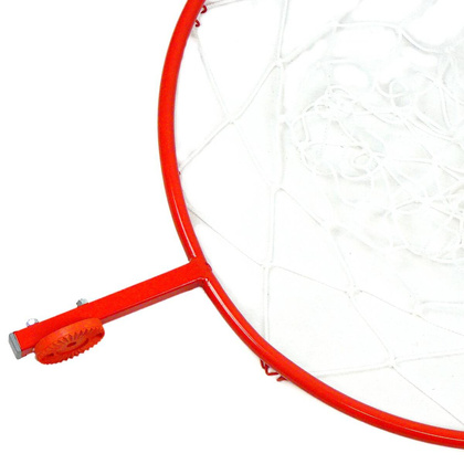 Czerwona obręcz do radaru siatkarskiego z siatką 90cm