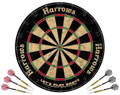 Zestaw do Darta Harrows Let's Play Darts Game Set