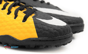 Pomarańczowo-czarne buty piłkarskie na orlika Nike Hypervenom Phelon TF 852562-801