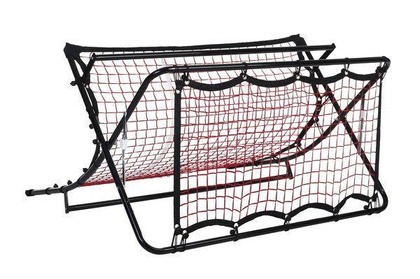 Czarno-czerwony rebounder do piłki nożnej P2I Soccer