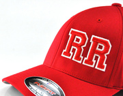 Czerwona czapka z daszkiem FlexiFit Yupoong Resovia Rzeszów