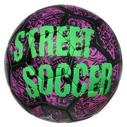 Czarno-różowa piłka nożna uliczna Select Street Soccer 