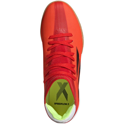 Pomarańczowo-czerwone buty halowe Adidas X Speedflow.3 FY3300