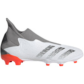 Biało-czerwone buty piłkarskie korki adidas Predator Freak.3 LL FY6293