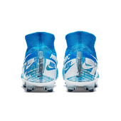 Niebieskie buty piłkarskie korki Nike Mercurial Superfly 7 Elite FG AQ4174-414