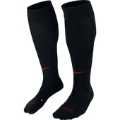 Czarne getry skarpety piłkarskie Nike Classic II Cush OTC Team SX5728 012