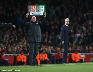 Elektroniczna tablica zmiany zawodników - jednostronna