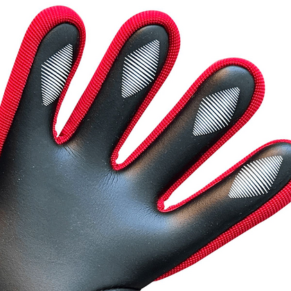 Czerwono-żółte rękawice bramkarskie 4Keepers Neo Lava NC - Junior