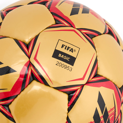  Złoto-czerwona piłka nożna halowa Select Futsal Future Master Gold