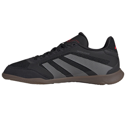 Czarno-szare buty piłkarskie Adidas Predator League IN ID3827 - Junior