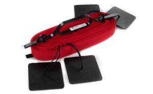 Linie pola boiska do siatkówki (8x16m) czerwone -deski