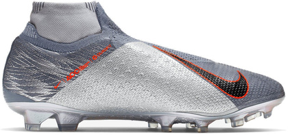 Szare buty piłkarskie korki Nike Phantom Vision Elite DF FG AO3262-408
