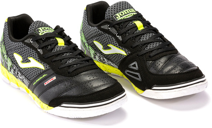 Czarno-seledynowe buty piłkarskie halówki Joma Mundial 2201 MUNW2201IN