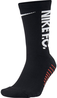 Czarne skarpetki treningowe piłkarskie Nike FC Graphic SX7237-010