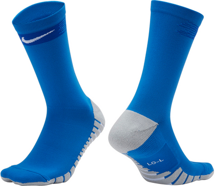 Niebieskie skarpetki treningowe Nike Matchfit Crew Team SX6835-463