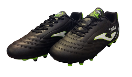 Czarno-seledynowe buty piłkarskie Joma Toledo 2501 TOJW2501FG