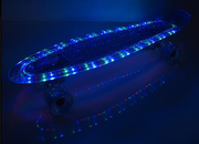 DESKOROLKA FISZKA BS-2206 PC BLUE LED świecąca 