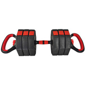 HANTLA KOMPOZYTOWA KETTLEBELL 4W1 20KG ENERO FIT