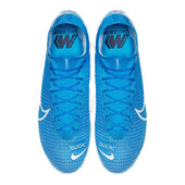 Niebieskie buty piłkarskie korki Nike Mercurial Superfly 7 Elite FG AQ4174-414