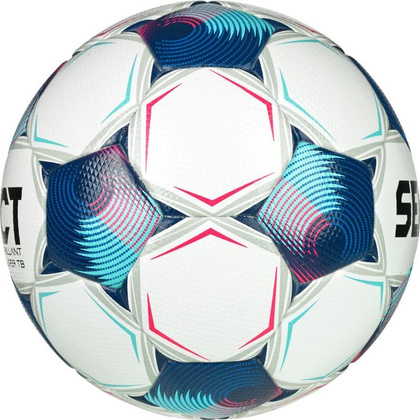 Biało-niebieska piłka nożna Select Brillant Super TB v25 100033