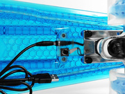 DESKOROLKA FISZKA BS-2206 PC BLUE LED świecąca 