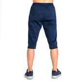 Granatowe spodnie treningowe 3/4 Joma Capri Fleece Bermudy 101101.331 - Junior