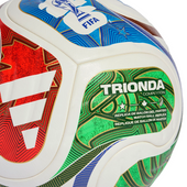 Kolorowa piłka nożna Adidas Trionda Competition World Cup 2026 JD8031