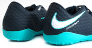 Granatowo-niebieskie buty piłkarskie na halę Nike Hypervenom Phelon IC 852563-414