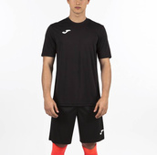 Czarny strój sportowy na WF Joma Combi Nobel 100052.100 + 100053.100 rL