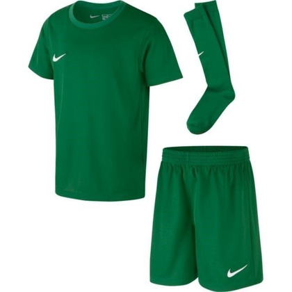 Zielony komplet Nike DRY PARK AH5487-302 child