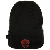 Czarna czapka zimowa Nike Beanie Dry AS Roma CK2303-010