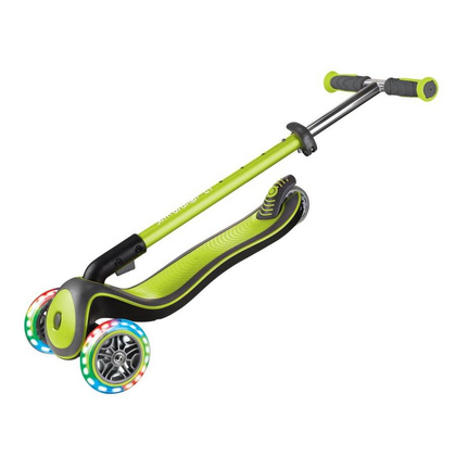 Zielona Hulajnoga Globber Elite Deluxe Lights 444-406