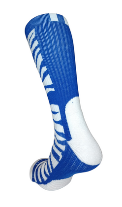 Niebiesko-białe skarpety sportowe Traxion T3