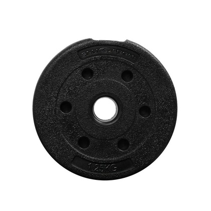 Czarno-zielone hantle regulowane zestaw sztanga BR040 40 kg